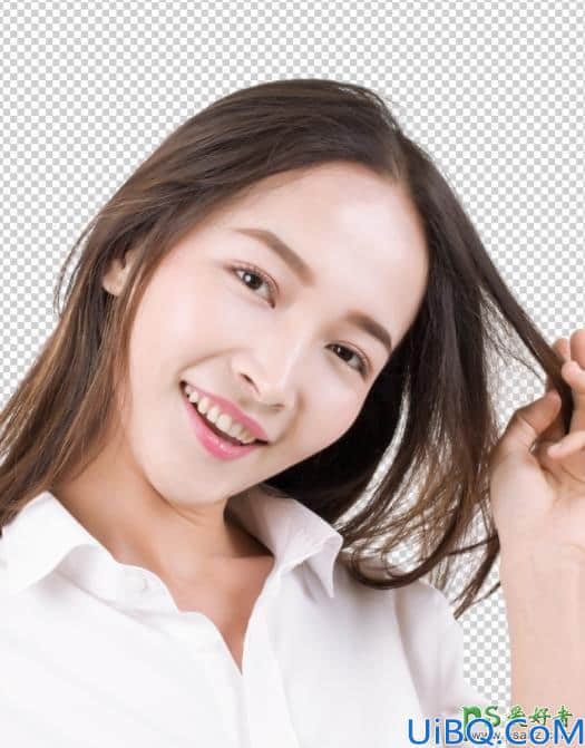 利用photoshop通道工具快速抠出美女人像头发丝，Photoshop抠头发教程实