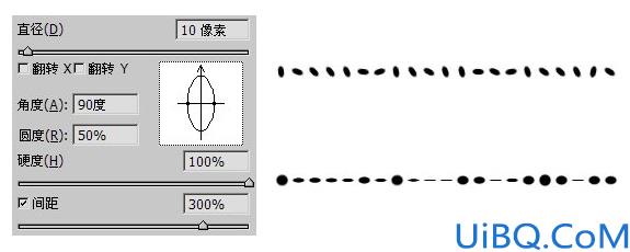 Photoshop画笔面板设置及应用详解