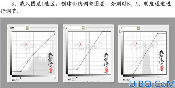 Lab模式下调整婚片的青黄色