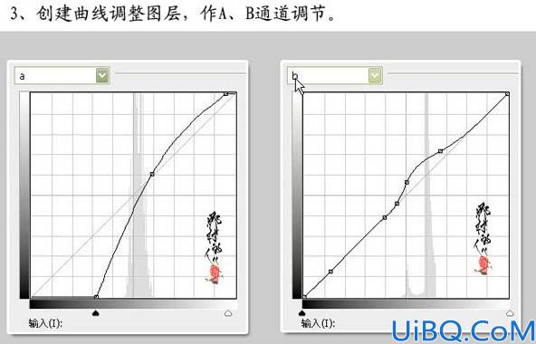 Lab模式下调出照片的亮丽黄绿色调