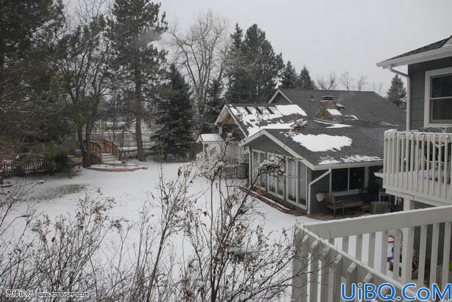 Lab模式下完美还原雪景照片的真实色彩