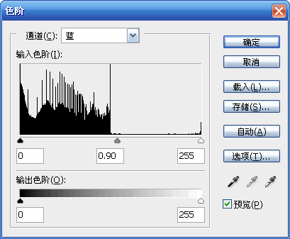 妙用反转负冲制作偏黄非主流效果