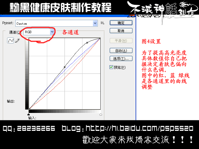 用CS3调出黝黑健康肤色