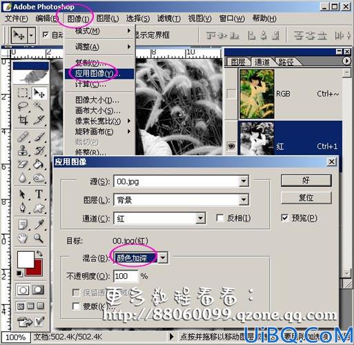 妙用Photoshop制作反转非主流照