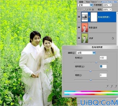 Photoshop“ LAB模式”为婚纱照片调色