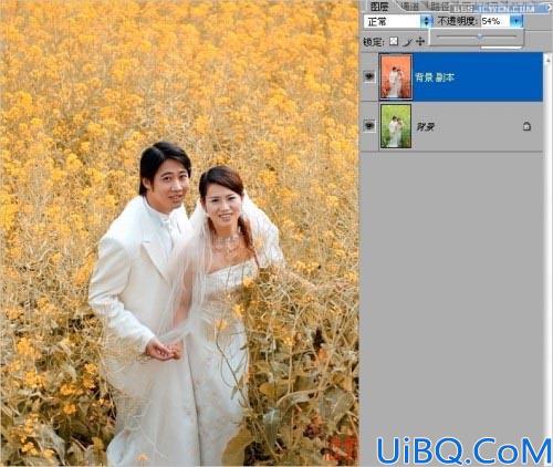 Photoshop“ LAB模式”为婚纱照片调色