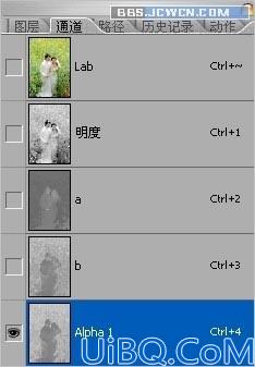 Photoshop“ LAB模式”为婚纱照片调色