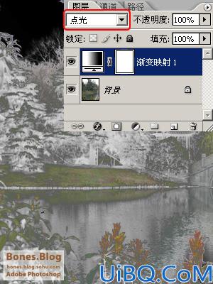 Photoshop把照片打造成雪景教程