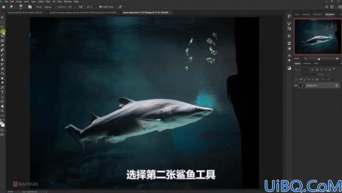 超现实合成，通过Photoshop合成乌龟背上的海洋和城堡的超现实场景