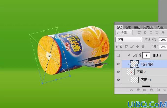 创意合成，用Photoshop合成独具匠心的橙子饮料创作作品