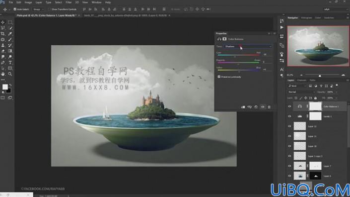 创意合成，用Photoshop合成一副城市微缩景观图