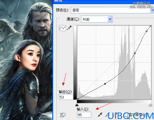 明星赵丽颖合成图片教程