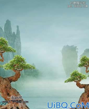 用Photoshop合成奇幻梦境场景