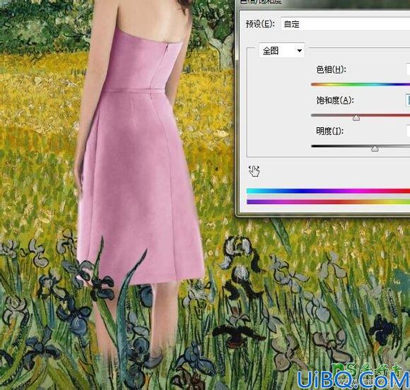 Photoshop合成教程：把一张半裸的女性艺术照合成到一张油画里的场景