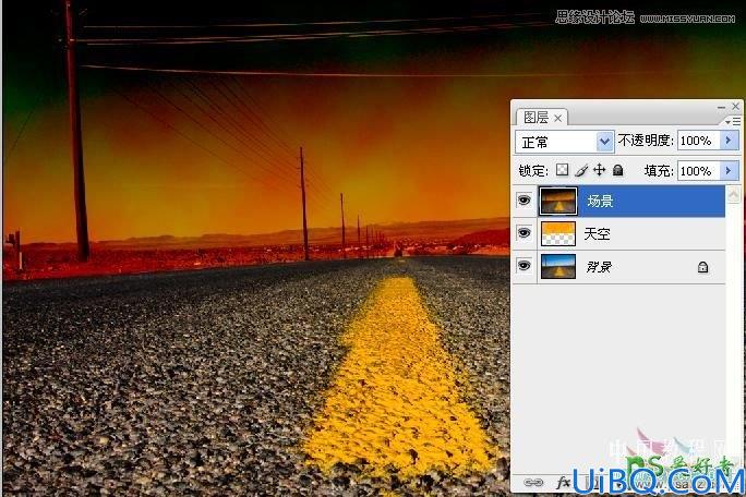 利用Photoshop调色 修图及后期素材溶图制作出创意的蜗牛赛跑效果图