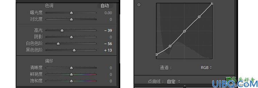 Photoshop调色教程：学习给古装美女人像剪影主题图片调出黄昏复古风格。