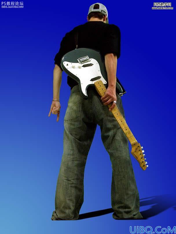 Photoshop教程:照片合成实例好看的吉他英雄