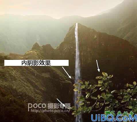 Photoshop图片合成实例：创意打造霞光中西域古建筑屹立在山峰中的场景特