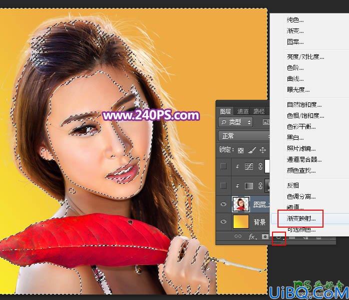 Photoshop给可爱女生照片调出时尚艳丽的彩色半调效果。