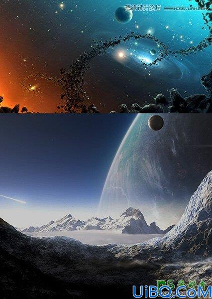 Photoshop创意合成星球大战电影海报，超酷科幻风格的星战海报