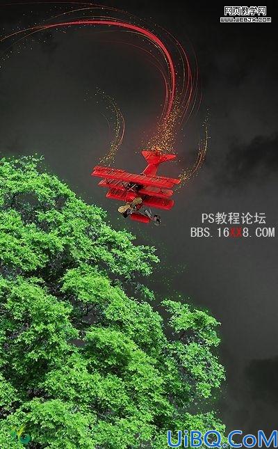 Photoshop图片创意合成教程:思想者