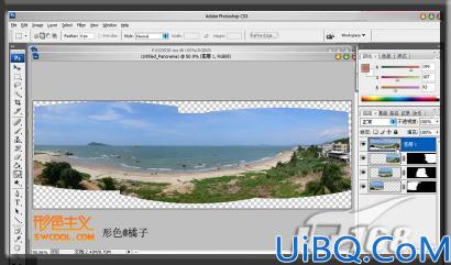 Photoshop CS3揭秘：用Photomerge拼合图片