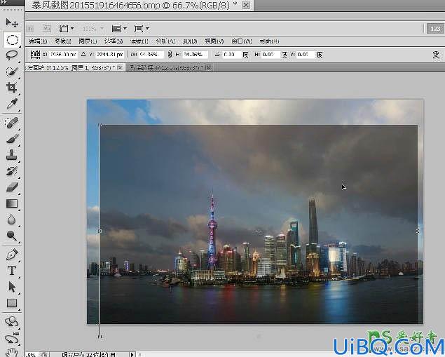Photoshop城市风景照合成教程：打造一张黄昏过渡到暗夜效果的城市风景图