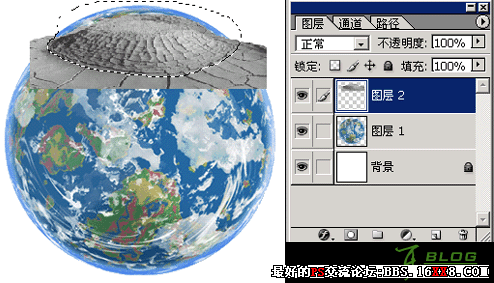 简单练习用Photoshop合成地球图片