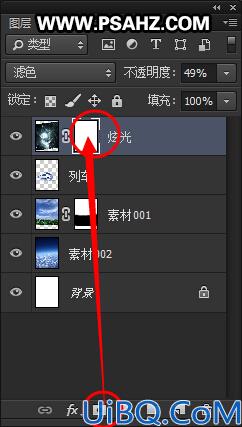 Photoshop电影海报合成教程：合成天上行驶的终极列车，天堂列车效果图