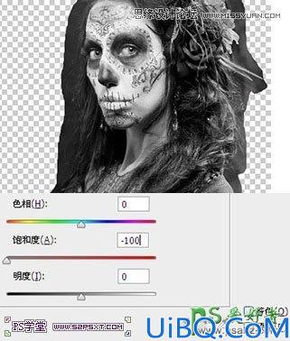 Photoshop图片合成：天使与魔鬼的完美结合_合成出恐怖效果的魔鬼天使