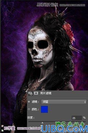 Photoshop图片合成：天使与魔鬼的完美结合_合成出恐怖效果的魔鬼天使