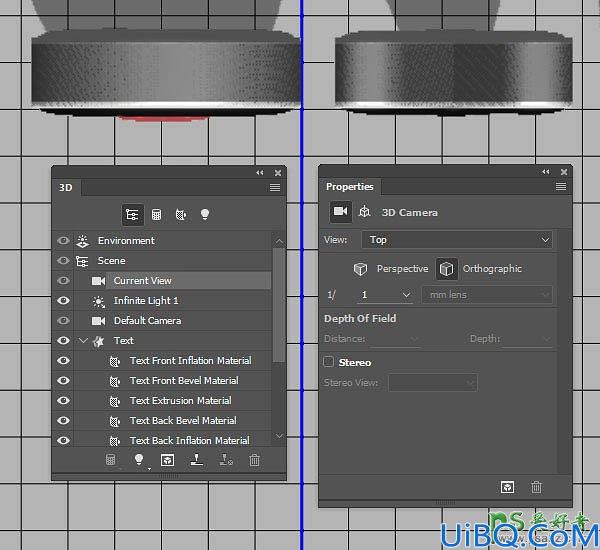 利用PHOTOSHOP 3D工具设计细腻的浮雕花纹立体字-花纹艺术字体