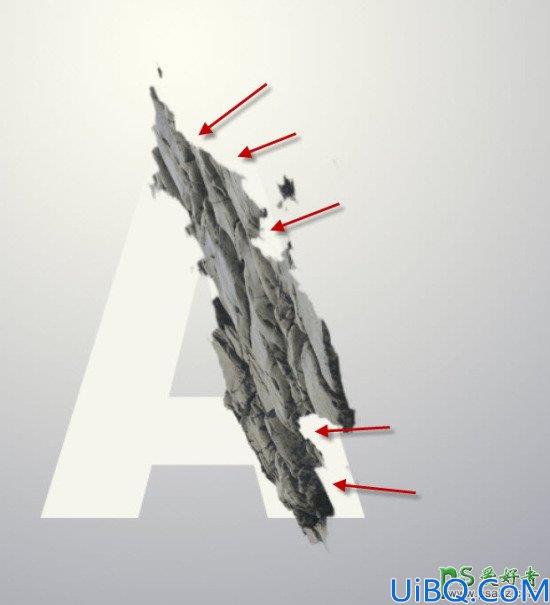 Photoshop石头艺术字制作教程：设计个性的岩石字体、怪石嶙峋的艺术字