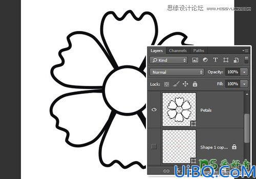 利用Photoshop笔刷、文字、图层样式和形状等工具制作亡灵节万寿菊艺术字