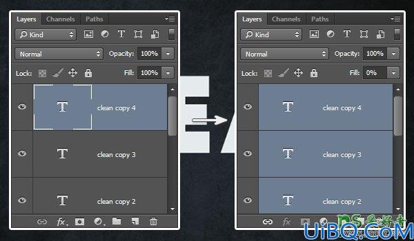 Photoshop塑料文字制作教程：利用图层样式及纹理素材设计质感的塑料字体