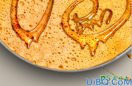 Photoshop食物字体设计教程：制作一款香甜可口的煎饼蜂蜜字体，文字特效
