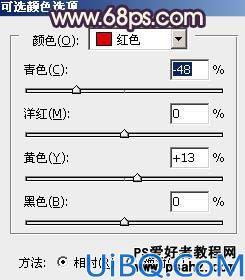 photoshop调色教程：调出人物个性的暗调黄紫色风格教程