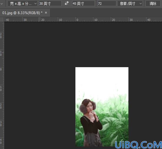 工具运用，通过Photoshop给图片按照固定的大小裁剪照片