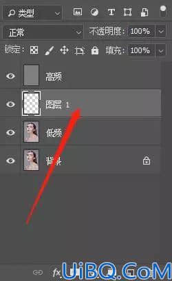 Photoshop人物磨皮教程：利用高低频给美女人物精修磨皮，修出细腻的皮肤