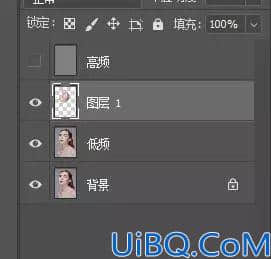 Photoshop人物磨皮教程：利用高低频给美女人物精修磨皮，修出细腻的皮肤