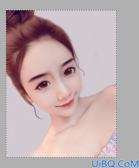 Photoshop+SAI给未成年少女私房照制作成粉嫩的仿手绘效果。