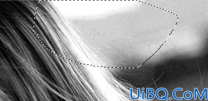 通道抠图，用Photoshop中的通道抠出受光不均匀的人物发丝照片