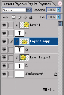 PS制作漂亮鲜花文字