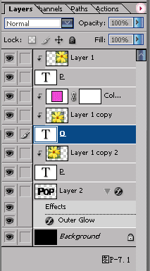 PS制作漂亮鲜花文字