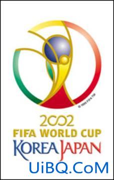 用PS重现FIFA2002世界杯会标