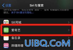 爱奇艺siri建议怎么关闭