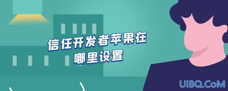 信任开发者苹果在哪里设置