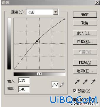 ps合成效果:月下美女