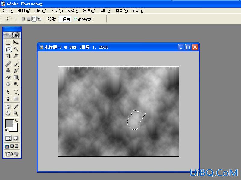 用PS快速打造冰窟效果