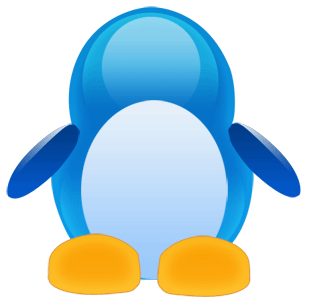 PS工具打造可爱LINUX企鹅